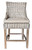 Alfresco Counter Stool Kuba Weave Savannah Wash Close Up Image