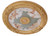 Cherubs Sky Round Chandelier Ceiling Medallion 36in Room Scene