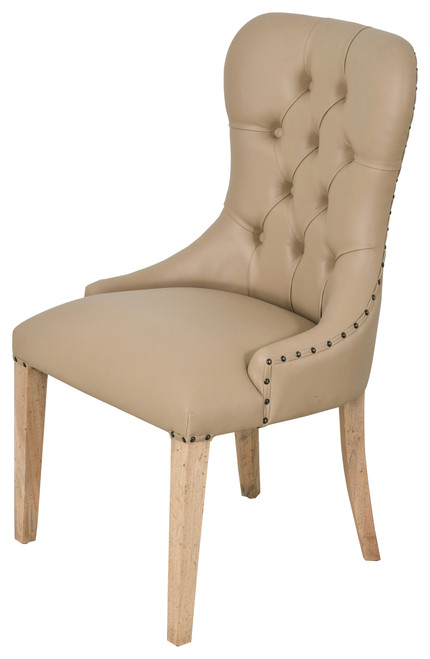 Workshop Faux Leather Dining Side Chair