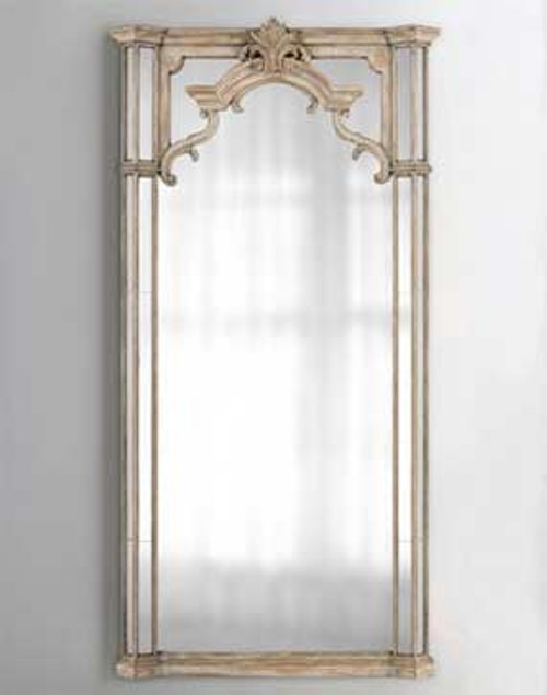 Antique Grand Cathedral Mirror
